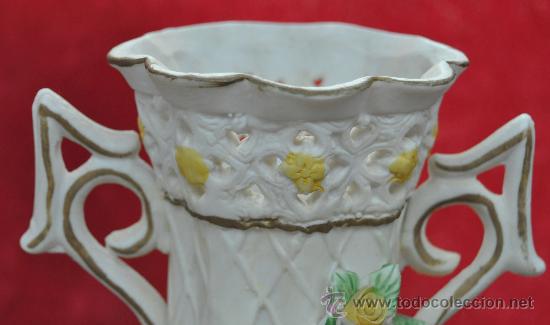 Antig&uuml;edades: JARR&Oacute;N EN PORCELANA PINTADA. - Foto 4