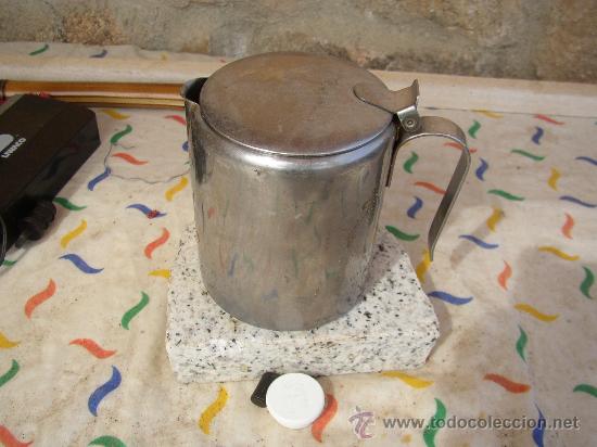 Antig&uuml;edades: TETERA ACERO INOXIDABLE - Foto 1