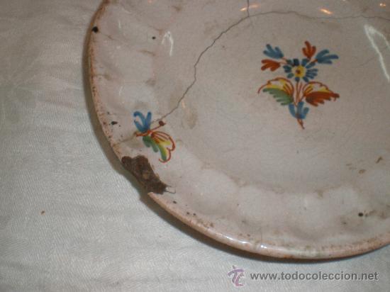 Antig&uuml;edades: plato de alcora - Foto 2