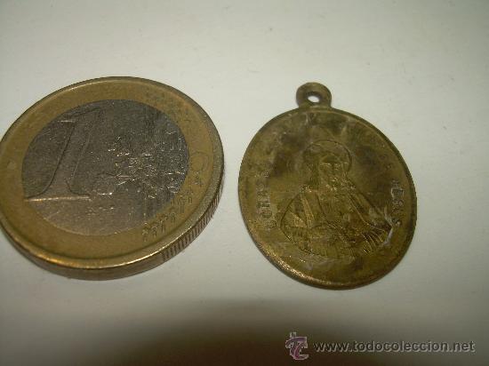 Antig&uuml;edades: ANTIGUA MEDALLA...SANTISIMO CORAZON DE MARIA - Foto 2