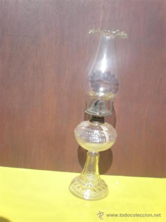 Antig&uuml;edades: quinque de cristal transparente - Foto 1
