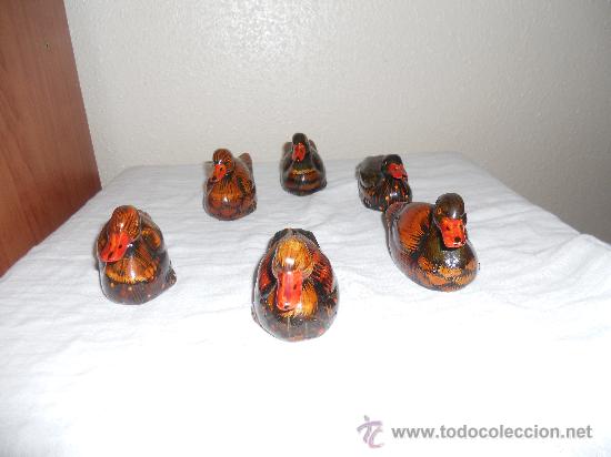 Antig&uuml;edades: PATITOS MINIATURA EN CERAMICA. MUY BONITOS