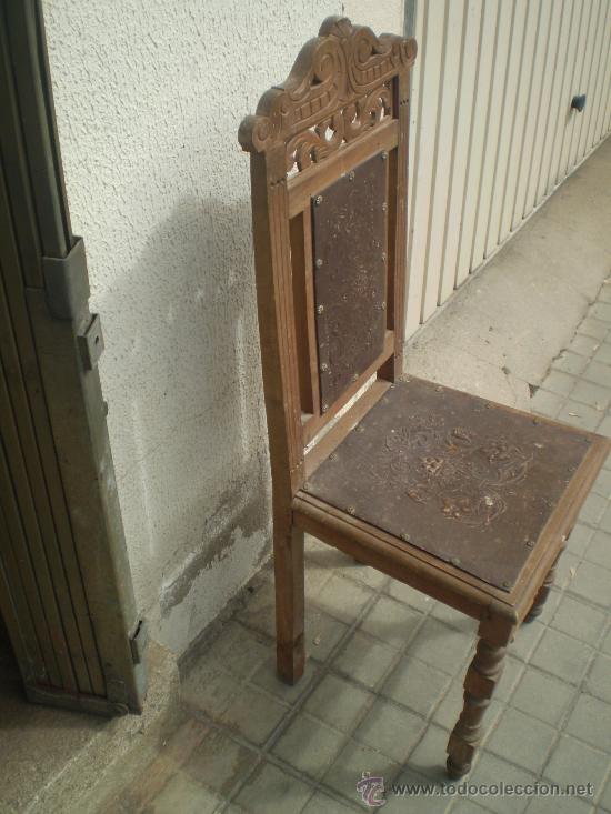 Antig&uuml;edades: SILLA PARA RESTAURAR S XIX - Foto 2