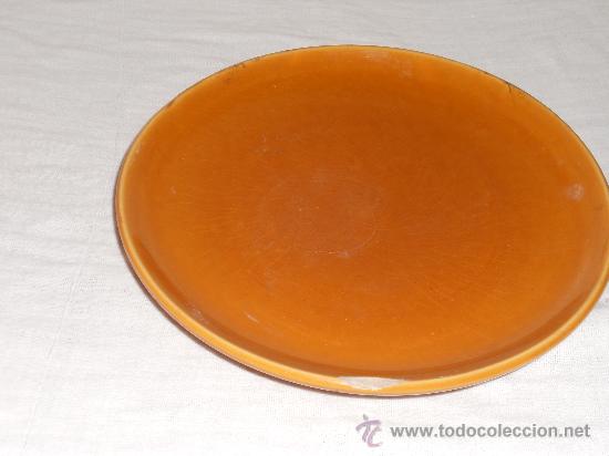 Antig&uuml;edades: PLATO CERAMICA VIDRIADA. - Foto 1