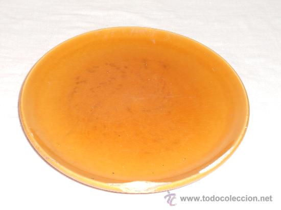 Antig&uuml;edades: PLATO CERAMICA VIDRIADA. - Foto 1