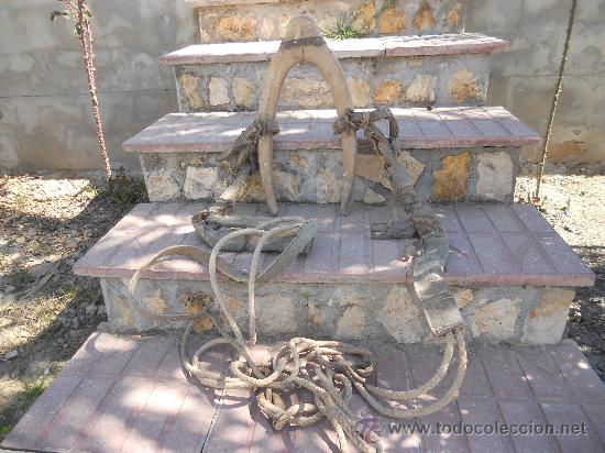 Antig&uuml;edades: APERO MUY ANTIGUO PARA LAS MULAS. - Foto 1