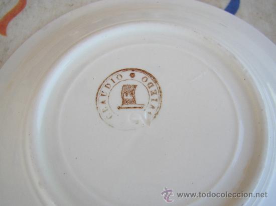 Antig&uuml;edades: PLATO SAN CLAUDIO N&Uacute;M 2, 14,5 CMS - Foto 2