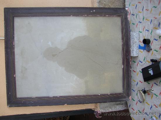 Antig&uuml;edades: MARCO ANTIGUO MADERA,  PARA RESTAURAR 69X53 - Foto 1