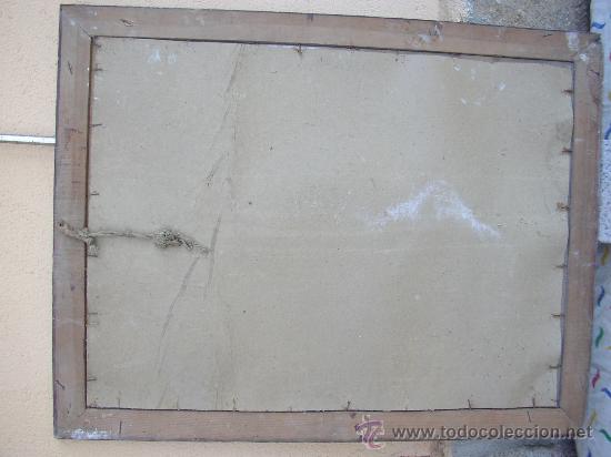 Antig&uuml;edades: MARCO ANTIGUO MADERA,  PARA RESTAURAR 69X53 - Foto 3
