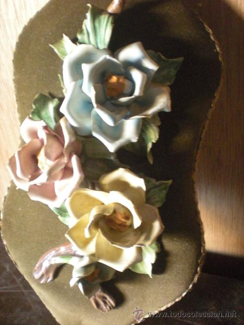 Antig&uuml;edades: FLOR DE PORCELANA - Foto 2
