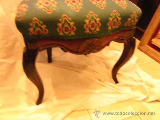 Antig&uuml;edades: SILLA SIGLO XIX CAOBA - Foto 2