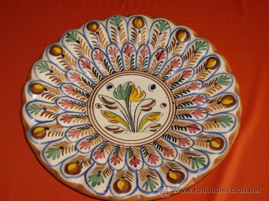 Antig&uuml;edades: PLATO DE CERAMICA- SANGUINO - Foto 1