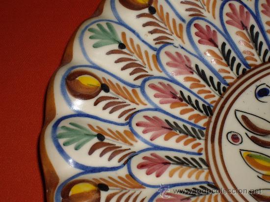 Antig&uuml;edades: PLATO DE CERAMICA- SANGUINO - Foto 2