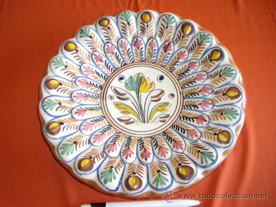 Antig&uuml;edades: PLATO DE CERAMICA- SANGUINO - Foto 3