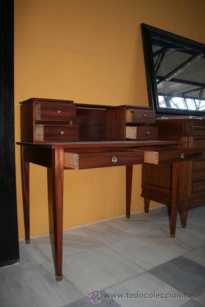 Antig&uuml;edades: ESCRITORIO SAPELY REF.1047 - Foto 2