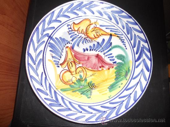 Antig&uuml;edades: PRECIOSO PLATO PARA COLGAR - Foto 1