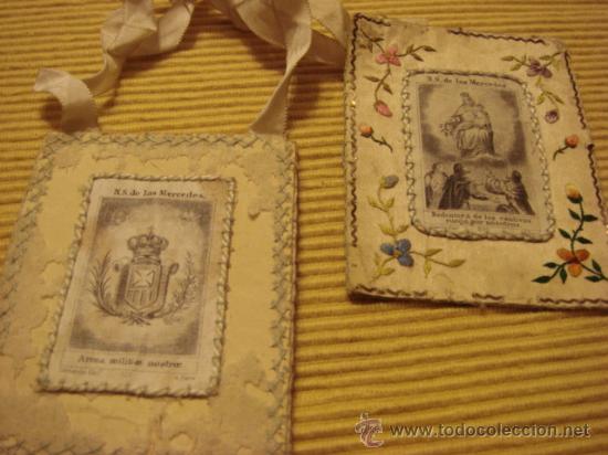 Antig&uuml;edades: ANTIGUO ESCAPULARIO N S DE LAS MERCEDES - Foto 1