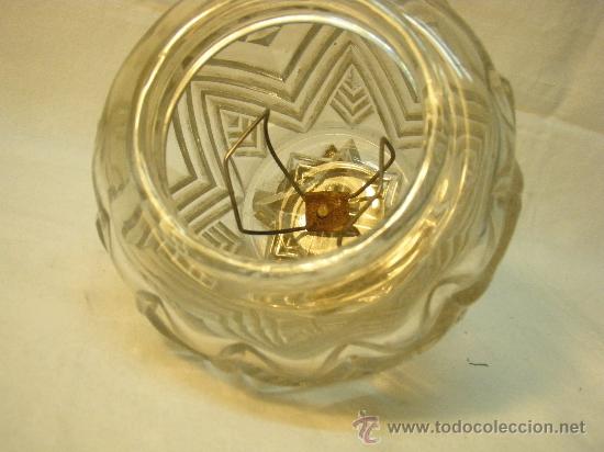 Antig&uuml;edades: TULIPA DE CRISTAL ART DECO - Foto 2