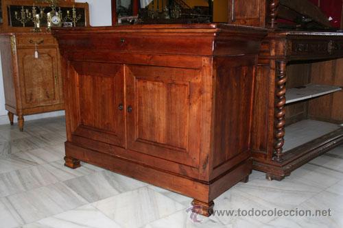 Antig&uuml;edades: BUFET LUIS FELIPE,CEREZO REF.4833 - Foto 2