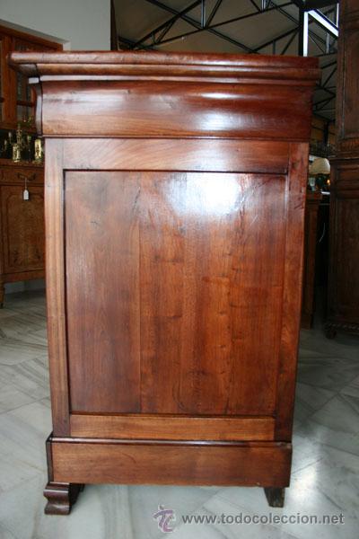 Antig&uuml;edades: BUFET LUIS FELIPE,CEREZO REF.4833 - Foto 4