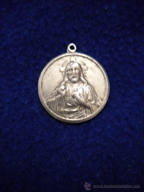 Antig&uuml;edades: Medalla Sagrado Corazon 1920. - Foto 1
