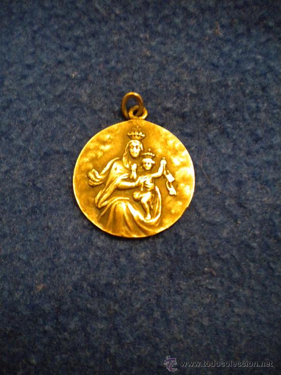 Antig&uuml;edades: Bonita medalla Virgen . - Foto 1