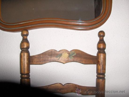 Antig&uuml;edades: Silla Andaluza de Enea, decorada flor. - Foto 2