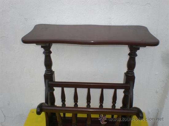 Antigüedades: mesa revistero - Foto 2 - 26325594