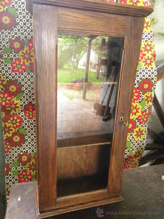 Antig&uuml;edades: ARMARITO O VITRINA PARA COLGAR - Foto 6
