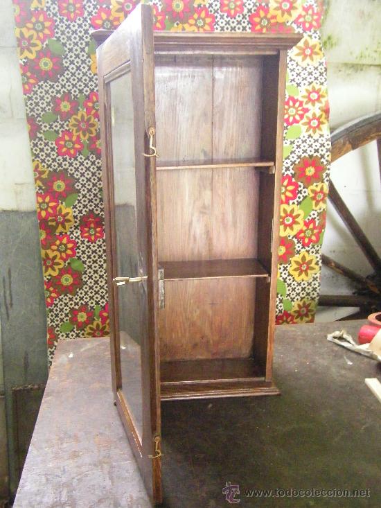 Antig&uuml;edades: ARMARITO O VITRINA PARA COLGAR - Foto 4