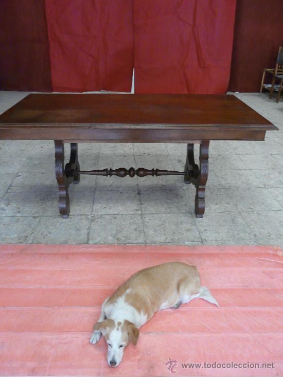 Antig&uuml;edades: MESA PATA LIRA - Foto 1