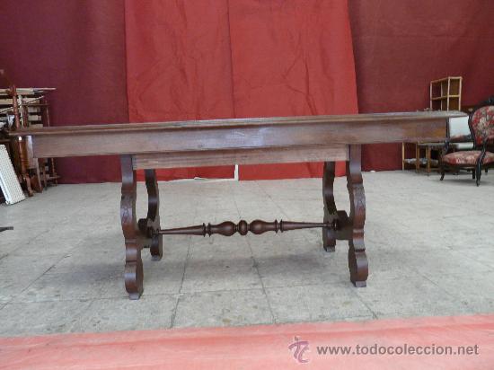 Antig&uuml;edades: MESA PATA LIRA - Foto 2