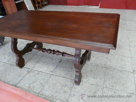 Antig&uuml;edades: MESA PATA LIRA - Foto 3