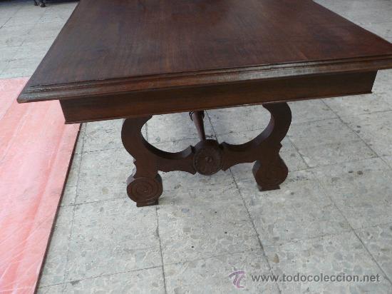 Antig&uuml;edades: MESA PATA LIRA - Foto 4