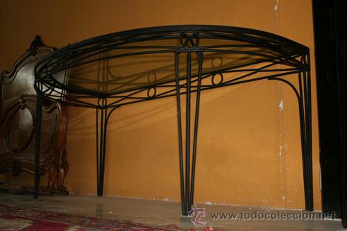 Antig&uuml;edades: CONSOLA CON CRISTAL REF.4850 - Foto 7