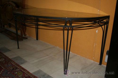 Antig&uuml;edades: CONSOLA CON CRISTAL REF.4850 - Foto 3