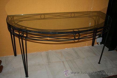 Antig&uuml;edades: CONSOLA CON CRISTAL REF.4850 - Foto 5