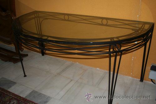 Antig&uuml;edades: CONSOLA CON CRISTAL REF.4850 - Foto 1