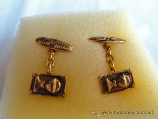 Antig&uuml;edades: GEMELOS DE CAMISA. - Foto 2