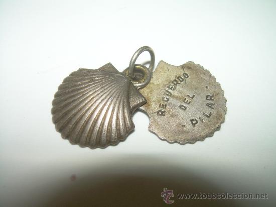 Antig&uuml;edades: MEDALLA DE PLATA........ DE N.S. DEL PILAR. - Foto 3