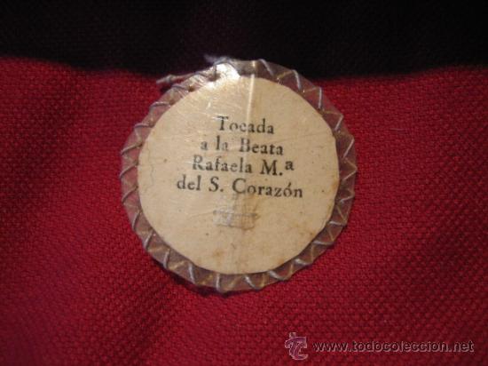 Antig&uuml;edades: TOCADO A LA BEATA RAFAELA M&ordf; DEL SAGRADO CORAZON - Foto 2