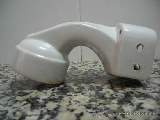 Antig&uuml;edades: ANTIGUO APLIQUE DE PORCELANA - Foto 2