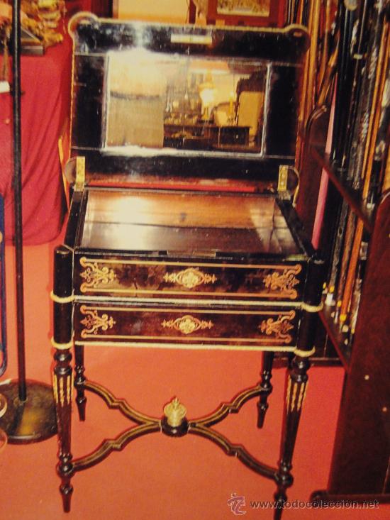 Antig&uuml;edades: COSTURERO NAPOLEON III - Foto 2