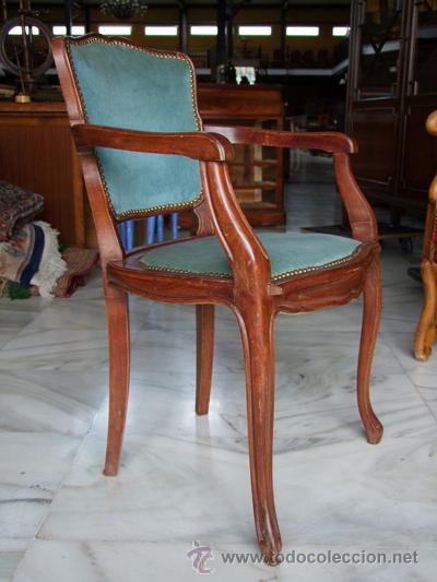 Antig&uuml;edades: SILL&Oacute;N LUIS XV,NOGAL REF.4880 - Foto 1