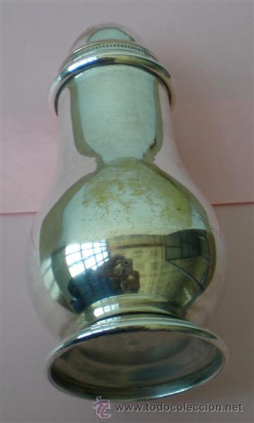Antig&uuml;edades: SALERO de metal plateado - Foto 3