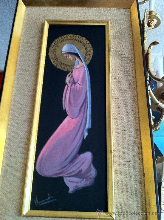 Antig&uuml;edades: Virgen a&ntilde;os 60 - Foto 1