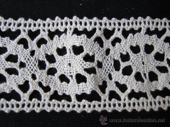 Antig&uuml;edades: ANTIGUA PUNTILLA CROCHET - Foto 2