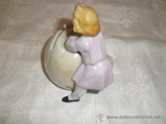 Antig&uuml;edades: hucha en porcelana - Foto 2