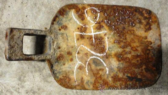 Antig&uuml;edades: Azada antigua de 14 cms. - Foto 1