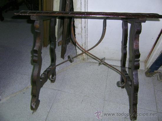 Antig&uuml;edades: MESA ANTIGUA DE GABINETE - Foto 2